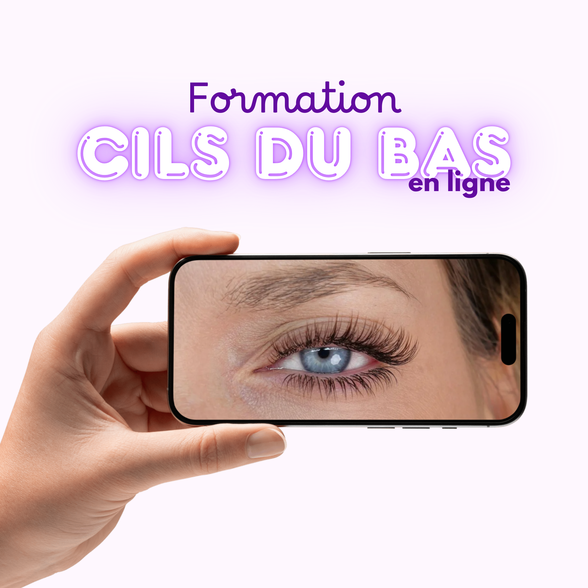 Formation en ligne - Cils du bas : maîtrise & précision